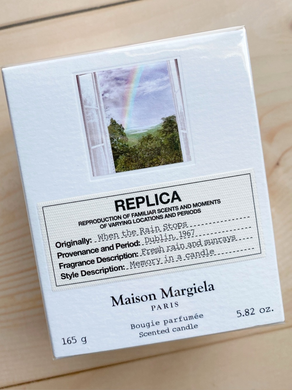 Maison Martin Margiela Replica Candle — When the rain stops